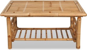 vidaXL Τραπεζάκι Σαλονιού 90 x 50 x 45 εκ. από Μπαμπού