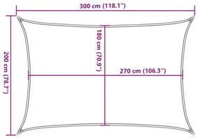 ΠΑΝΙ ΣΚΙΑΣΗΣ TAUPE 2 X 3 Μ. ΑΠΟ HDPE 160 ΓΡ./Μ² 311392