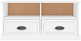vidaXL Έπιπλο Τηλεόρασης Λευκό 93 x 35,5 x 45 εκ. Επεξεργασμένο Ξύλο