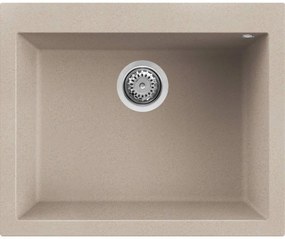 Elleci Quadra 110 Ένθετος Νεροχύτης κουζίνας Avena 51 61x50cm