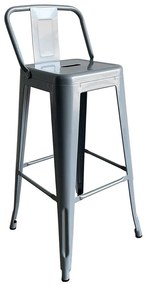 Σκαμπό Bar Relix Ε5199,4W 44x44x76/97cm Grey
