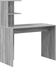 vidaXL Γραφείο 2 pcs Γκρίζο Σονομα