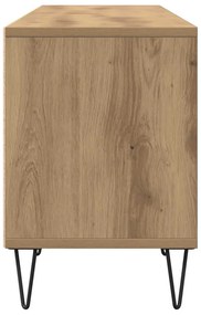 vidaXL Έπιπλο Τηλεόρασης τεχνίτης Δρυς 150x30x44,5 εκ.