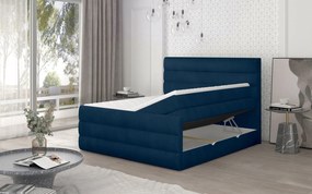 Επενδυμένο κρεβάτι Caribou-Mple-140 x 200