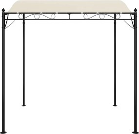vidaXL Τέντα Κρεμ 2 x 2,3 μ. 180 γρ./μ² από Ύφασμα και Ατσάλι