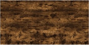 vidaXL Ράφια Τοίχου 4 τεμ. Καπνιστή Δρυς 80x40x1,5 εκ. Επεξεργ. Ξύλο