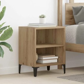 vidaXL Κομοδίνα 2 τμχ Αρτιστική Δρυς 40x30x50 εκ. Επεξεργασμένο Ξύλο