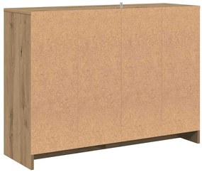 vidaXL Μπουφές Αρτισιανή Δρυς 102x33x75 εκ. από Επεξεργασμένο Ξύλο