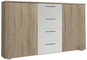 Τουαλέτα Veron-Λευκό/Φυσικό - 132.00Χ38.00Χ92.00cm