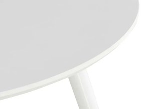 Τραπέζι Charleston 258, Ορείχαλκος, Άσπρο, 75cm, 23 kg, Ινοσανίδες μέσης πυκνότητας, Μέταλλο | Epipla1.gr