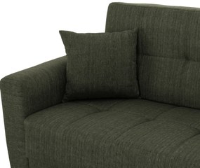 ΚΑΝΑΠΕΣ ΚΡΕΒΑΤΙ HEMA ΔΙΘΕΣΙΟΣ ΨΗΛΗ ΠΛΑΤΗ DARK OLIVE HM3243.05 160x84x88 εκ.