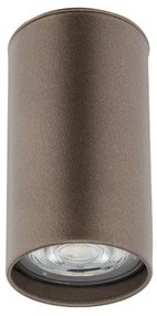 Πλαφονιέρα Φωτιστικό Οροφής GU10 10W IP20 Top TK Lighting-5733-Καφέ 5733