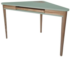 Γραφείο Γωνιακό Ashme ASHMECORKOF17 114x85x75cm Sage Green