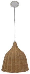 Φωτιστικό Οροφής Bahamas 01203 1xΕ27 Φ45x47cm Beige GloboStar