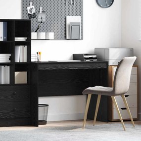 vidaXL Γραφείο Μαύρη δρυς 100 x 50 x 76 εκ. Επεξεργασμένο ξύλο