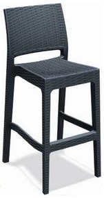 Siesta   Jamaica/S Dark Grey* Barstool  metax-01-00-936 διάστ.51.0000 x 40.0000 x 108.0000