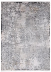 Χειμερινό χαλί μοντέρνο Bamboo Silk 5988C L. Grey Anthracite 080 x 150