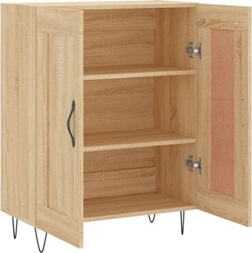 vidaXL Ντουλάπι Sonoma Δρυς 69,5 x 34 x 90 εκ. από Επεξεργασμένο Ξύλο
