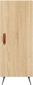 vidaXL Ντουλάπι Sonoma Δρυς 34,5x34x90 εκ. από Επεξεργασμένο Ξύλο
