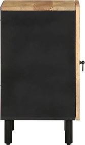 vidaXL Ντουλάπι Μπάνιου 38x33,5x58 εκ. από Μασίφ Ξύλο Μάνγκο
