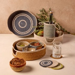 Δίσκος Seagrass κίτρινο 30 x 9 εκ.