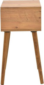 Κομοδίνο Hank φυσικό 45x30x60 εκ. 45x30x60 εκ.