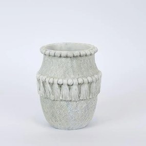 ΠΥΘΑΡΙ ΤΣΙΜΕΝΤΕΝΙΟ ΓΚΡΙ 17.5x17.5x20.5cm|752-18063