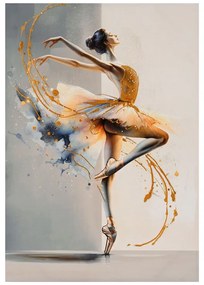 Πίνακας σε καμβά Dancito 3D Inart 70x2.5x100εκ