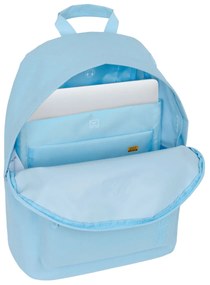 Σχολική Τσάντα Kappa kappa basics Celeste 31 x 41 x 16 cm