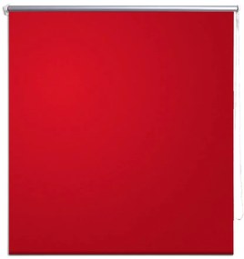 vidaXL Ρόλερ Σκίασης Blackout Κόκκινο 100 x 230 cm