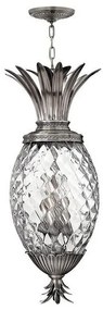 Κρεμαστό Φωτιστικό Οροφής 4xE14 Plantation Elstead Lighting HK-PLANT4-P-PL Νίκελ Ματ