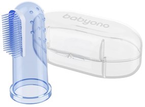 Δαχτυλική Οδοντόβουρτσα Μωρού BabyOno Blue BN723/02
