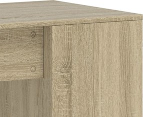 vidaXL Γραφείο Sonoma Δρυς 102x50x75 εκ. από Επεξεργασμένο Ξύλο