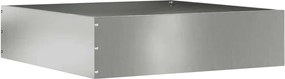 vidaXL Περίγραμμα γκαζόν 6 pcs Ασημί 50 x 50 x 13 εκ