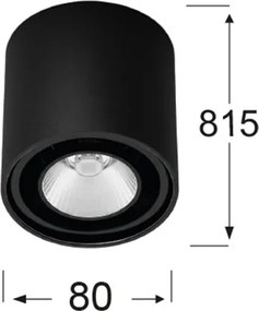 Σποτ Εξωτερικού Χώρου Heronia 42-0080 Grey