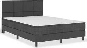 vidaXL Κεφαλάρι Σκούρο Γκρι 140 x 200 εκ. Υφασμάτινο