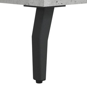 vidaXL Ντουλάπι Γκρι Σκυροδέματος 34,5x32,5x90 εκ. Επεξεργασμένο Ξύλο