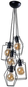 Φωτιστικό Οροφής Fiord V 9665 Black Nowodvorski Metal