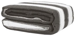 vidaXL Χαλί Σκηνής Ανθρακί / Λευκό 400x500 εκ. από HDPE