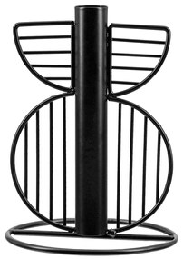 ΚΗΡΟΠΗΓΙΟ "BLACK&amp;WHITE" METAL BLACK WHITE 4 ΤΜΧ. ΠΟΙΚΙΛΙΑ D115X16CM D115X16CM