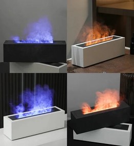 Υγραντήρας χώρου με εφέ φλόγας - 221316 - Black