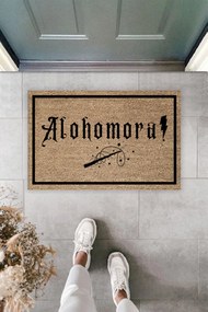 Stewehome διακοσμητικό πατάκι εισόδου με θέμα με ψηφιακή εκτύπωση Λευκό 70x45x10 cm