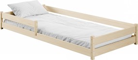 Παιδικό μονό κρεβάτι ALISA 90x190 πεύκο LN4343