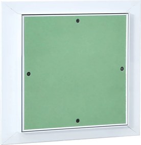 vidaXL Πάνελ Πρόσβασης Πράσινο και Ασημί 30 x 30 cm
