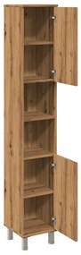 Ντουλάπι μπάνιου Artisan Oak 30x30x179 cm Κατασκευασμένο ξύλο - Καφέ