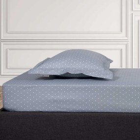 Σεντόνι 2502 Με Λάστιχο Grey Greenwich Polo Club Υπέρδιπλo 160x235cm Cotton-Polyester