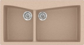 Sanitec Classic 326 (93×51) - Γρανιτένιος νεροχύτης - Granite SAND