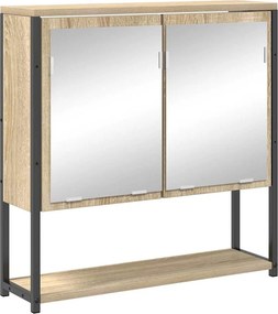 vidaXL Σετ Επίπλων Μπάνιου 4 pcs Δρύς Sonoma Επεξεργασμένο ξύλο