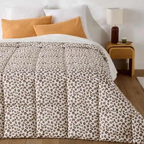 Πάπλωμα με λεοπάρ σχέδιο, ανακυκλωμένο μικροΐνες, LEOPOLD