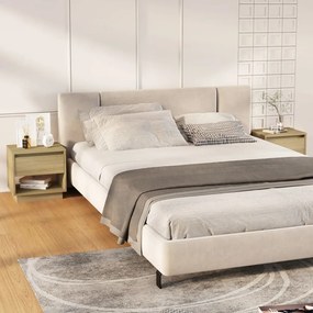 Κομοδίνα 2 τεμ. Sonoma Δρυς 45 x 34 x 44 εκ. Επεξεργ. Ξύλο